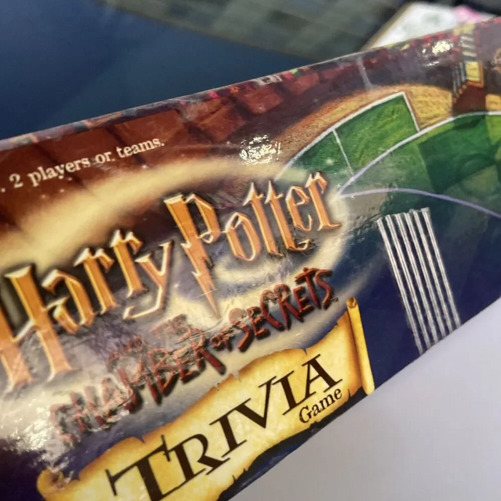 2002 mattel Harry Potter and the Chamber of Secrets Trivia Game complete